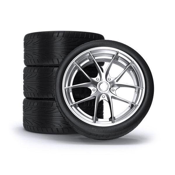 Car Tire Stack